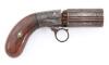 Unmarked Mariette Patent Percussion Pepperbox Pistol