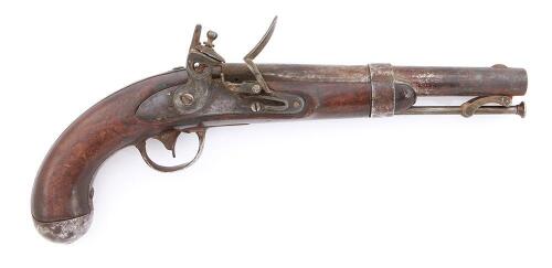 U.S. Model 1836 Flintlock Pistol by Johnson