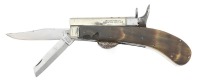 Scarce Unwin & Rodgers Rimfire Knife Pistol - 2