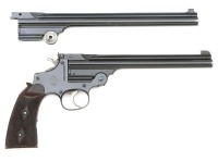 Smith & Wesson Third Model Perfected Single Shot Target Pistol Two Barrel Set