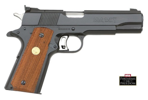 Colt Gold Cup National Match Semi-Auto Pistol