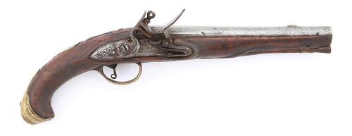 European Flintlock Belt Pistol by "Lasaro Lasarino"