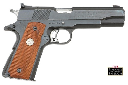 Custom Colt Gold Cup National Match Semi-Auto Pistol