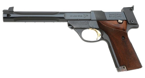 High Standard Military Supermatic Trophy Semi-Auto Pistol