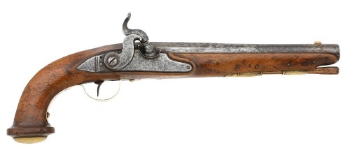 European Percussion-Converted Coat Pistol