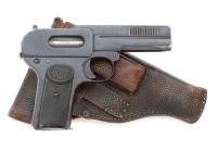 German Army Dreyse Model 1907 Semi-Auto Pistol with Holster