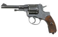 Soviet M1895 Nagant Double Action Revolver by Tula