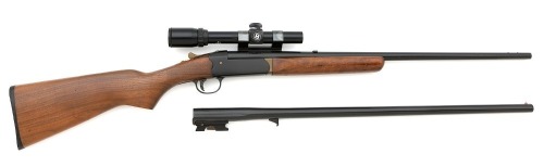 Savage Model 219 Single Shot Rifle Two Barrel Set