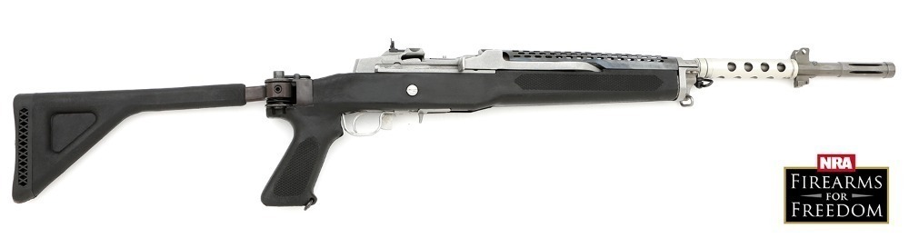 Semi Auto Ranches Ruger Mini-14 Stainless Semi-Auto Ranch Rifle