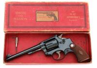 Smith and Wesson K-22 Outdoorsman Hand Ejector Revolver