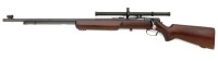 Scarce Mossberg Model 46A Left Hand Bolt Action Rifle with No. 6A Scope