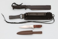 Pair Of IC.CUT Silver Collection Hunting Knives Pair Of IC.CUT Silver Collection Hunting Knives