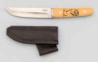 Custom “Old Yeller” Handled Fighter By Downing