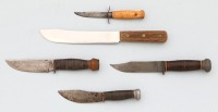 Lot Of Fixed Blade Knives