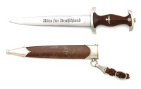 German SA Dagger by F. Plucker Jr