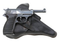 Desirable & Very Rare Walther P.38 Code 480 Semi-Auto Pistol with Matching Magazines & Early 1940-Production Holster