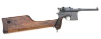 German Army C96 Semi-Auto Pistol by Mauser Oberndorf