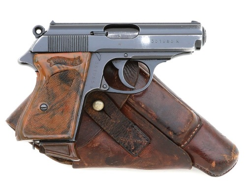 Walther PPK Semi-Auto Pistol with Holster