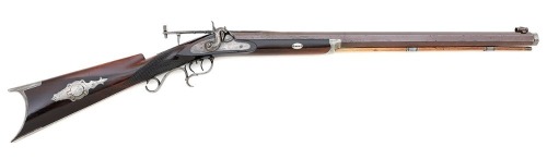 Very Fine New Hampshire Percussion Halfstock Sporting Rifle by D.H. Hilliard