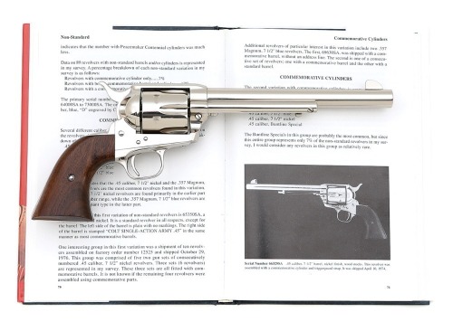 Very Rare Published Colt Second Generation Non-Standard Production