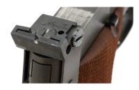 High Standard Military Model Supermatic Trophy Semi-Auto Pistol with Rare Factory Silhouette Kit - 2