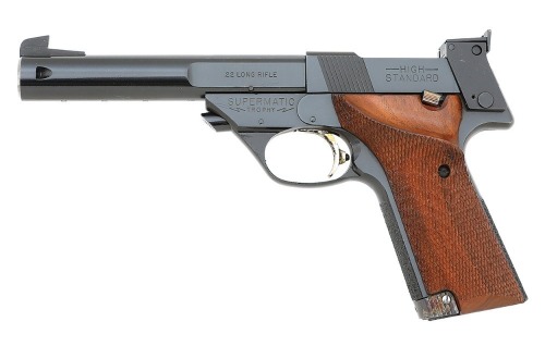 High Standard Military Model Supermatic Trophy Semi-Auto Pistol