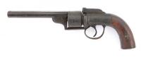 British Transitional Bar Hammer Double Action Percussion Revolver by Adams