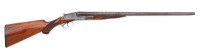 Lefever H Grade Sideplate Double Shotgun