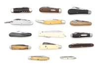 Large Group Of Pocketknives