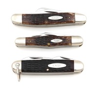 Trio Of Case XX Pocketknives