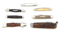 Various Folding Knives