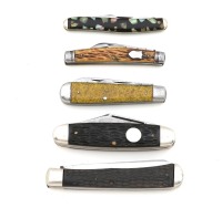 Grouping Of Assorted Pocketknives