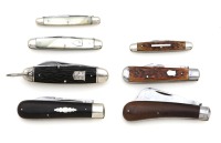 Grouping Of Assorted Pocketknives