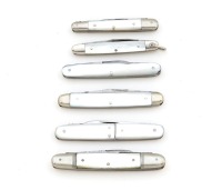 Mother-Of-Pearl Pen Knives