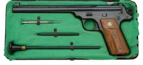 Beautiful Smith & Wesson Straight Line Single Shot Target Pistol