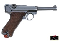 German P.08 Luger S/42 Pistol by Mauser - 2