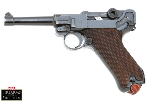 German P.08 Luger S/42 Pistol by Mauser