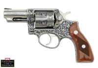 Engraved Ruger Speed-Six Double Action Revolver