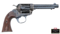 Excellent Custom Engraved Colt Bisley Model Single Action Army Revolver by Mark Swanson