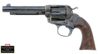 Excellent Custom Engraved Colt Bisley Model Single Action Army Revolver by Mark Swanson - 2