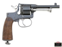Austrian Model 1898 Double Action Revolver by Rast & Gasser