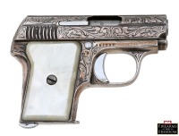 Factory Engraved & Silverplated Astra Model 200 Semi-Auto Pistol