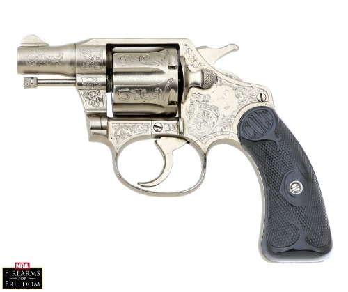 Custom Colt 38 Police Positive Double Action Revolver