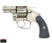 Custom Colt 38 Police Positive Double Action Revolver