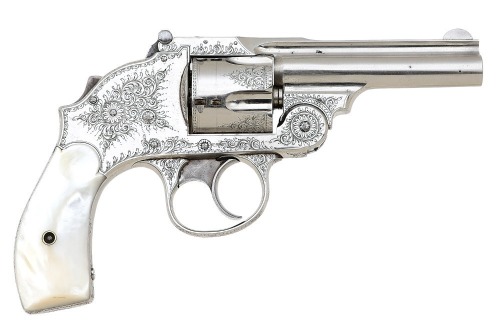 Interesting Engraved American Arms Co. Double Action Pocket Revolver