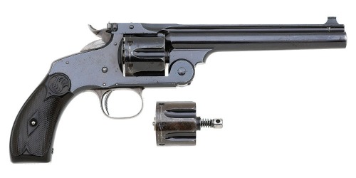 Smith & Wesson New Model No. 3 “Target” Revolver with Very Rare Spare 38 S&W Cylinder