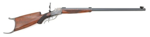 Fine Winchester Model 1885 High Wall Deluxe Schuetzen Rifle