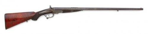 British Under Lever Double Hammer Rifle by Alexander Henry