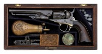 Cased Colt Model 1862 Police Percussion Revolver