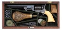 Attractive Cased Colt Model 1851 Navy Percussion Revolver - 2